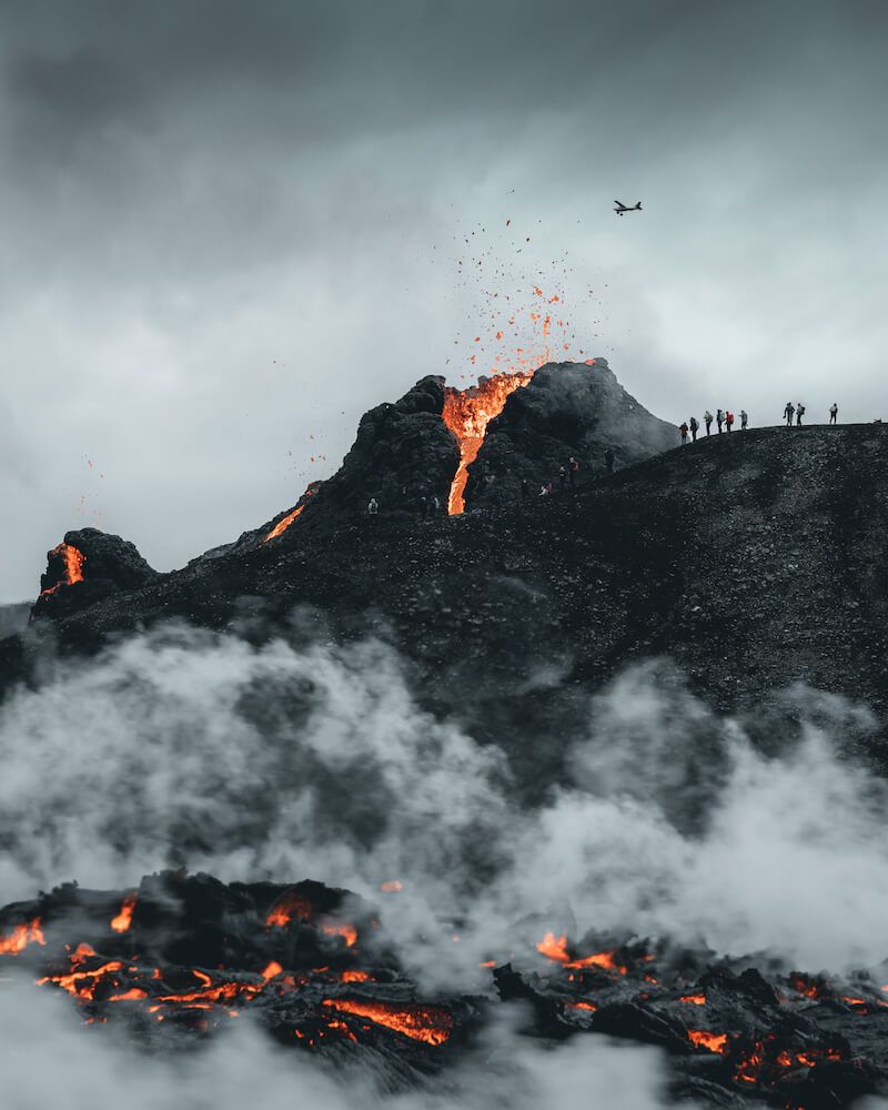 Can you visit volcanoes in Iceland?