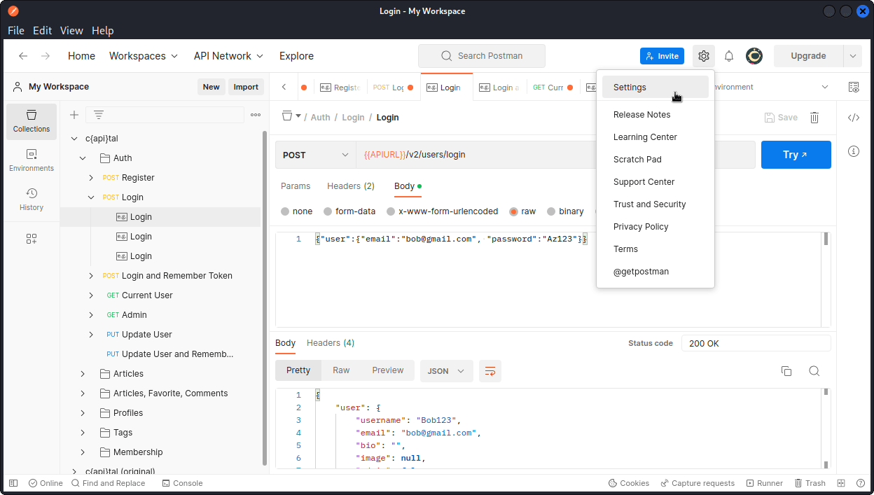 Proxy Postman into Burp Suite Zero Day Hacker