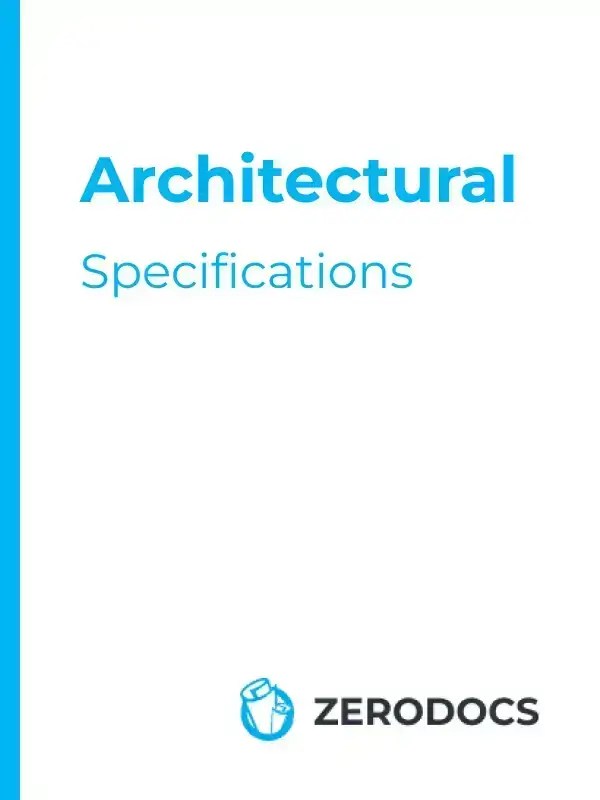 Architectural Specs ZeroDocs