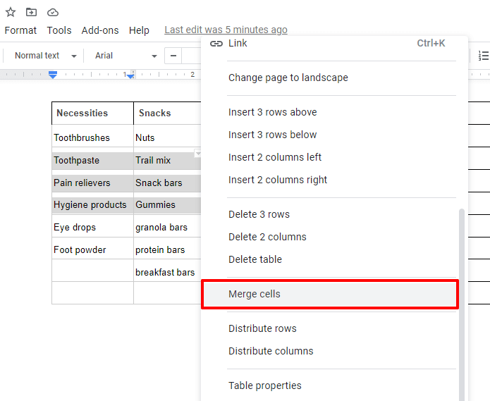 How To Merge Cells In Google Docs Table Photos All