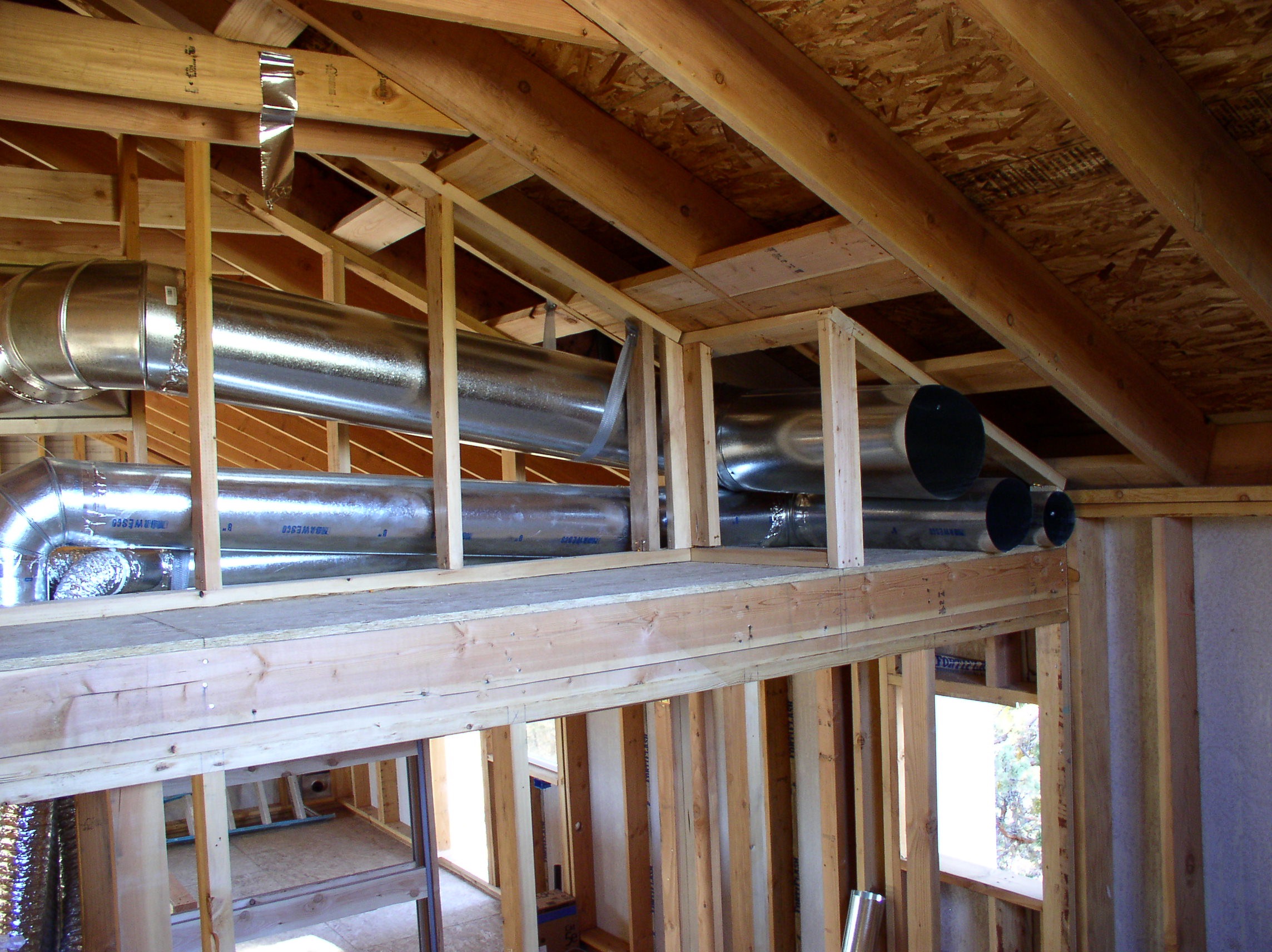 Place Ducts Inside the Building Envelope Zero Energy Project