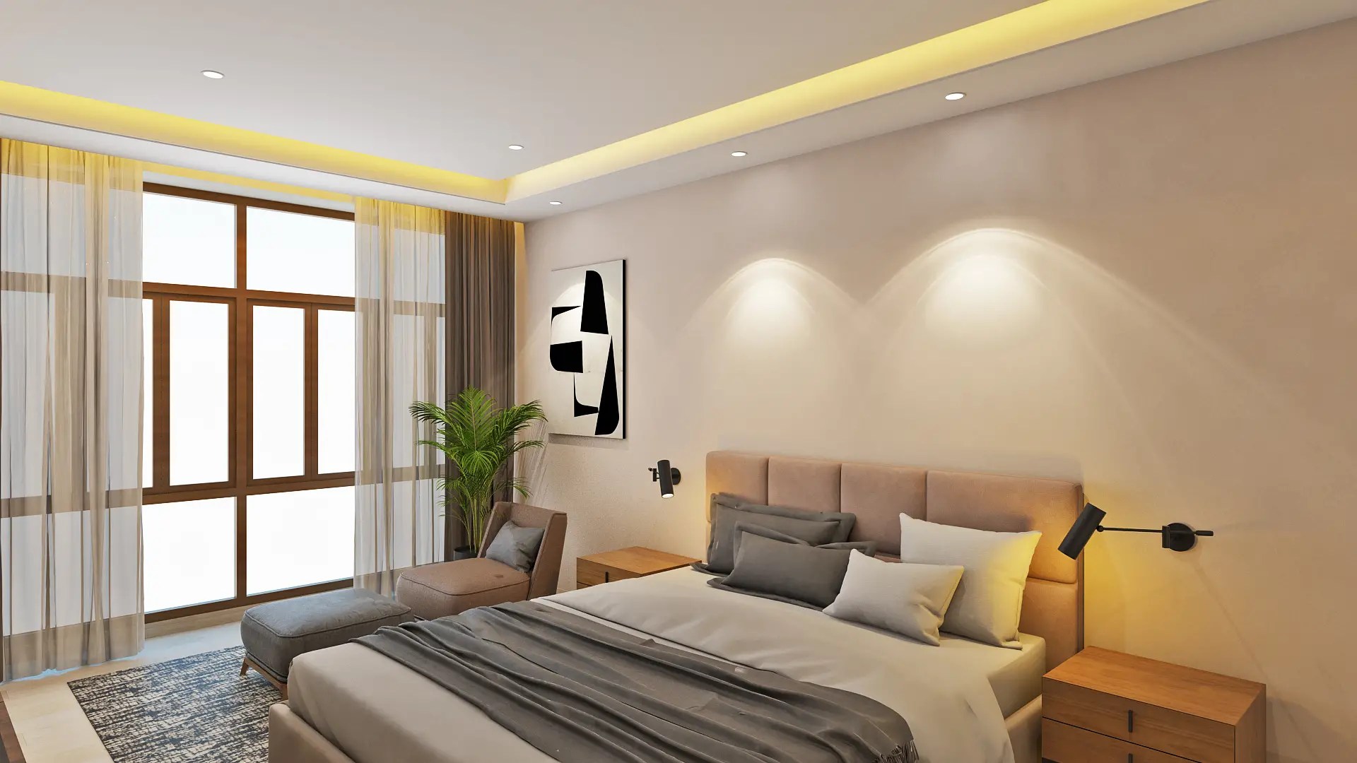 Guest house interior design Unimas Sportswear Ltd.'s chic Retreat