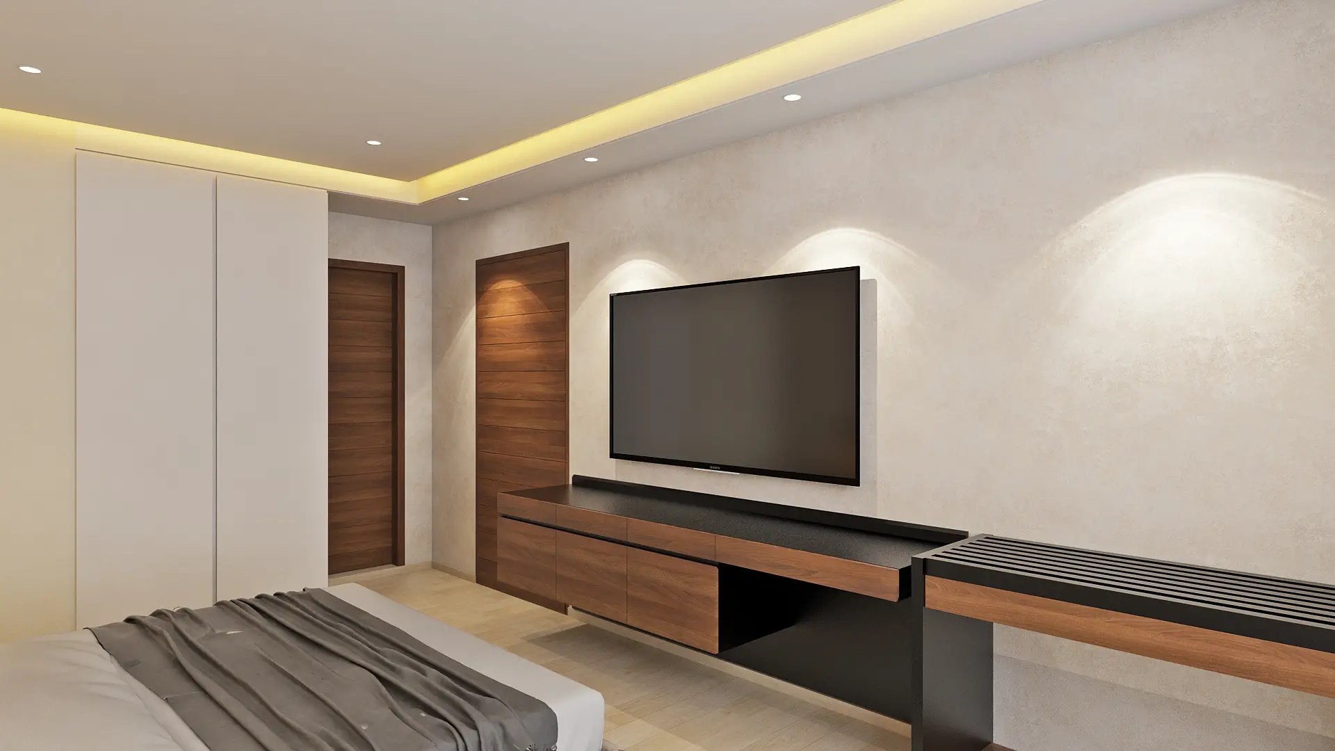 Guest house interior design Unimas Sportswear Ltd.'s chic Retreat