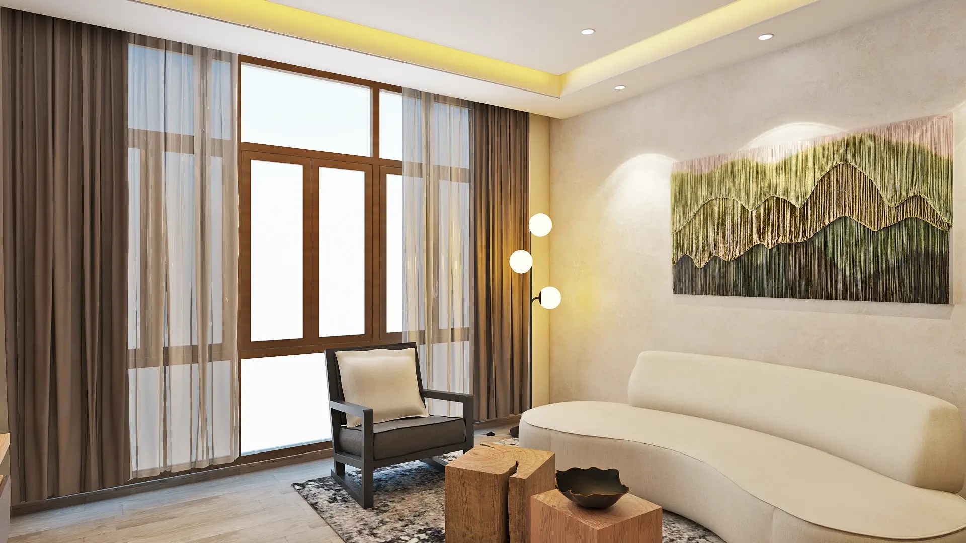 Guest house interior design Unimas Sportswear Ltd.'s chic Retreat