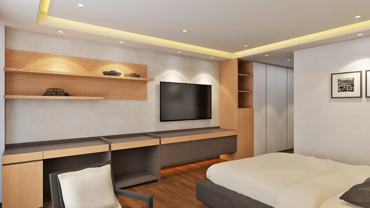 Guest house interior design Unimas Sportswear Ltd.'s chic Retreat