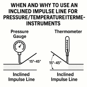 When and Why to Use an Inclined Impulse Line for Pressure/Temperature