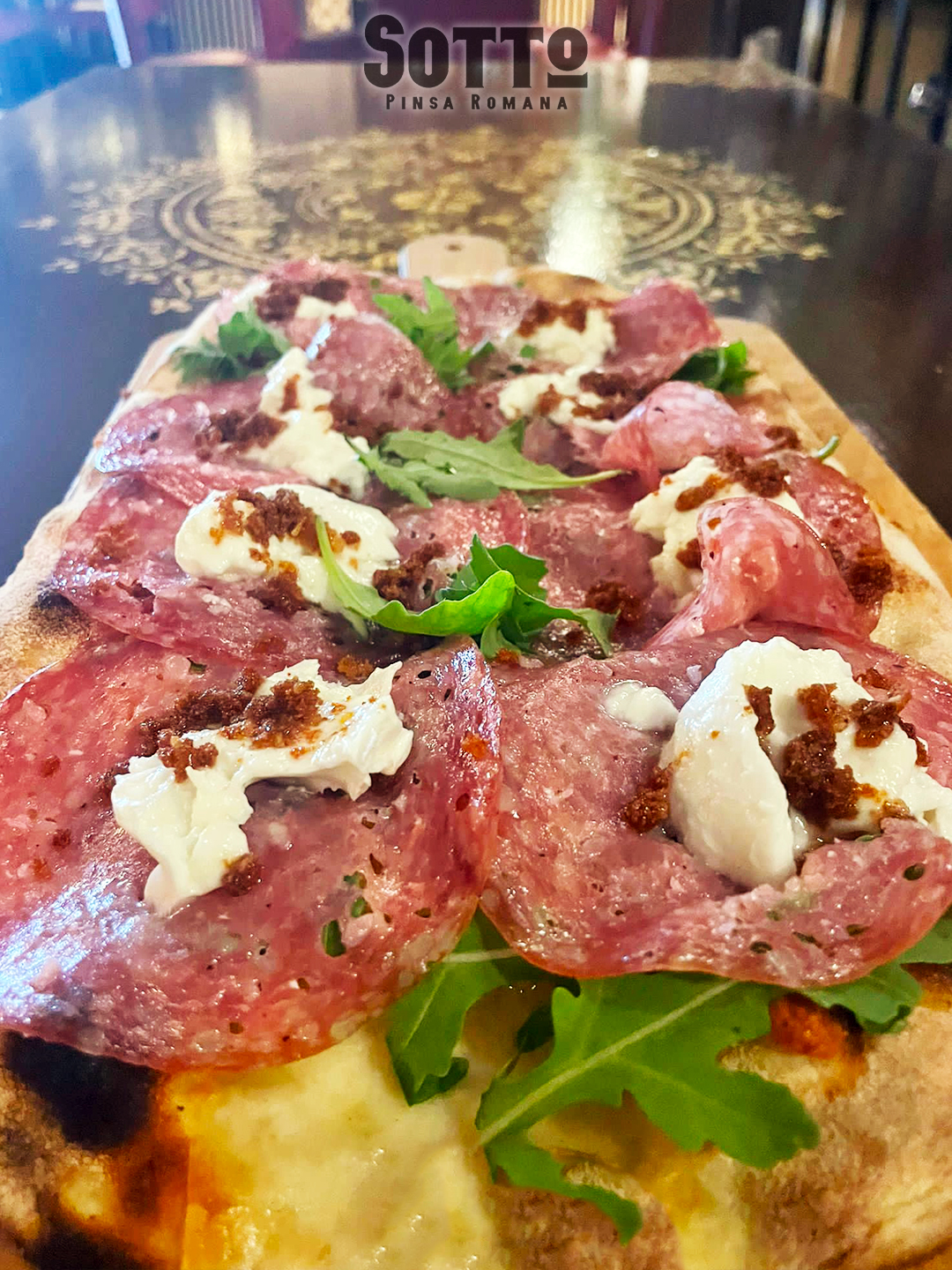 CRAZY FOR PIZZA ROMANA Zero Sei Sotto Pinsa Romana