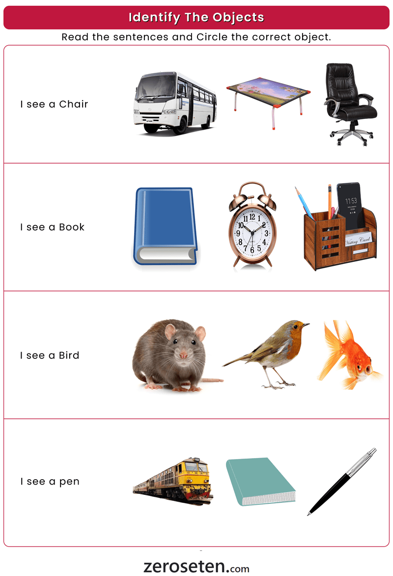 Identify The Objects Zero se Ten Blog