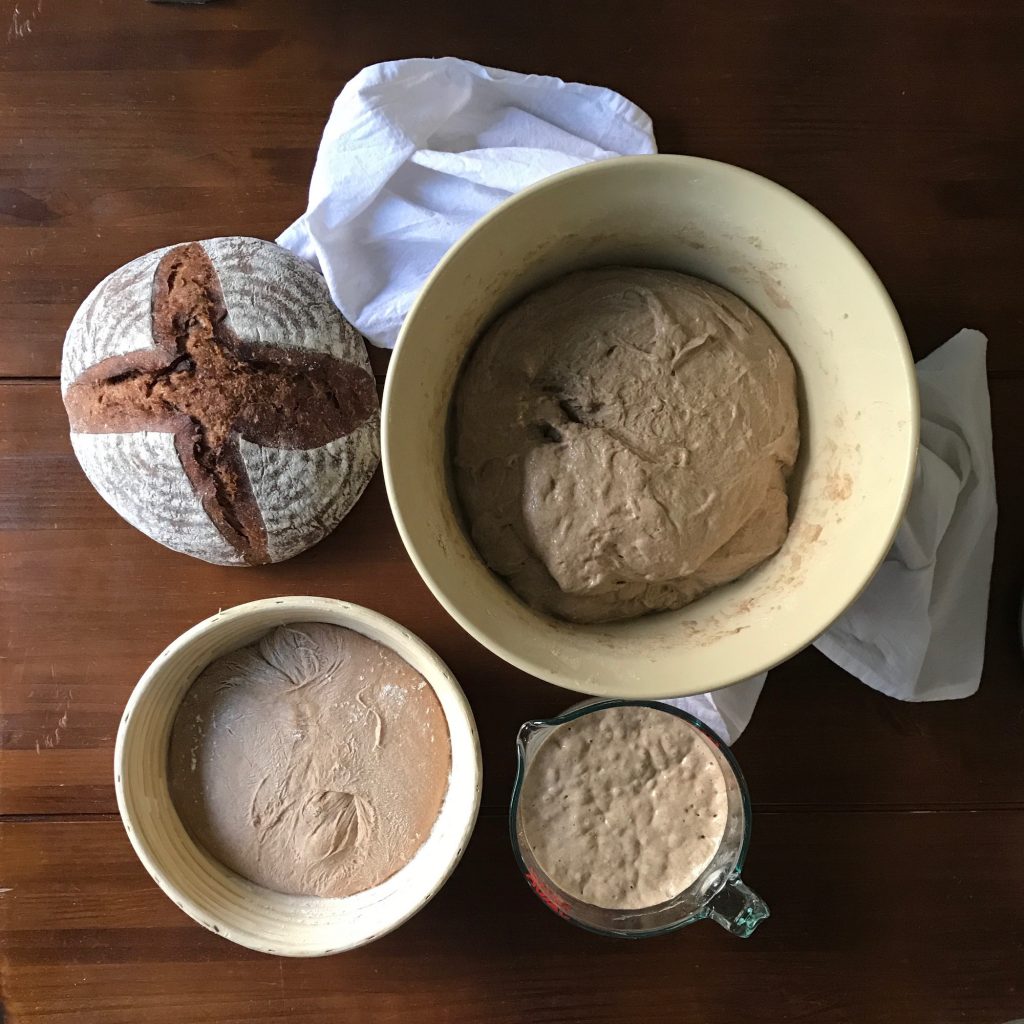 3Ingredient Sourdough Bread Made with Flour, Water, Salt ZeroWaste Chef