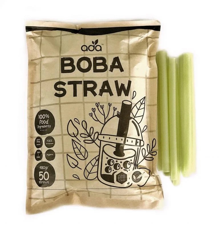 Boba Straw (Edible) (50 pcs/pack) Zero Waste Earth Store