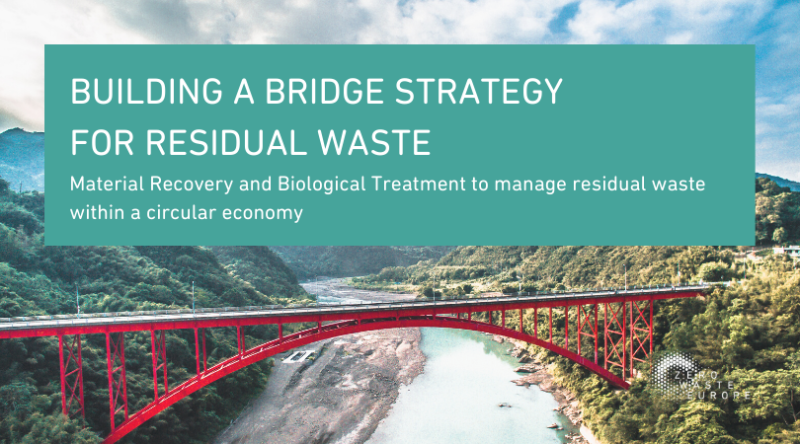 Press Release Building a bridge strategy for residual waste. Material