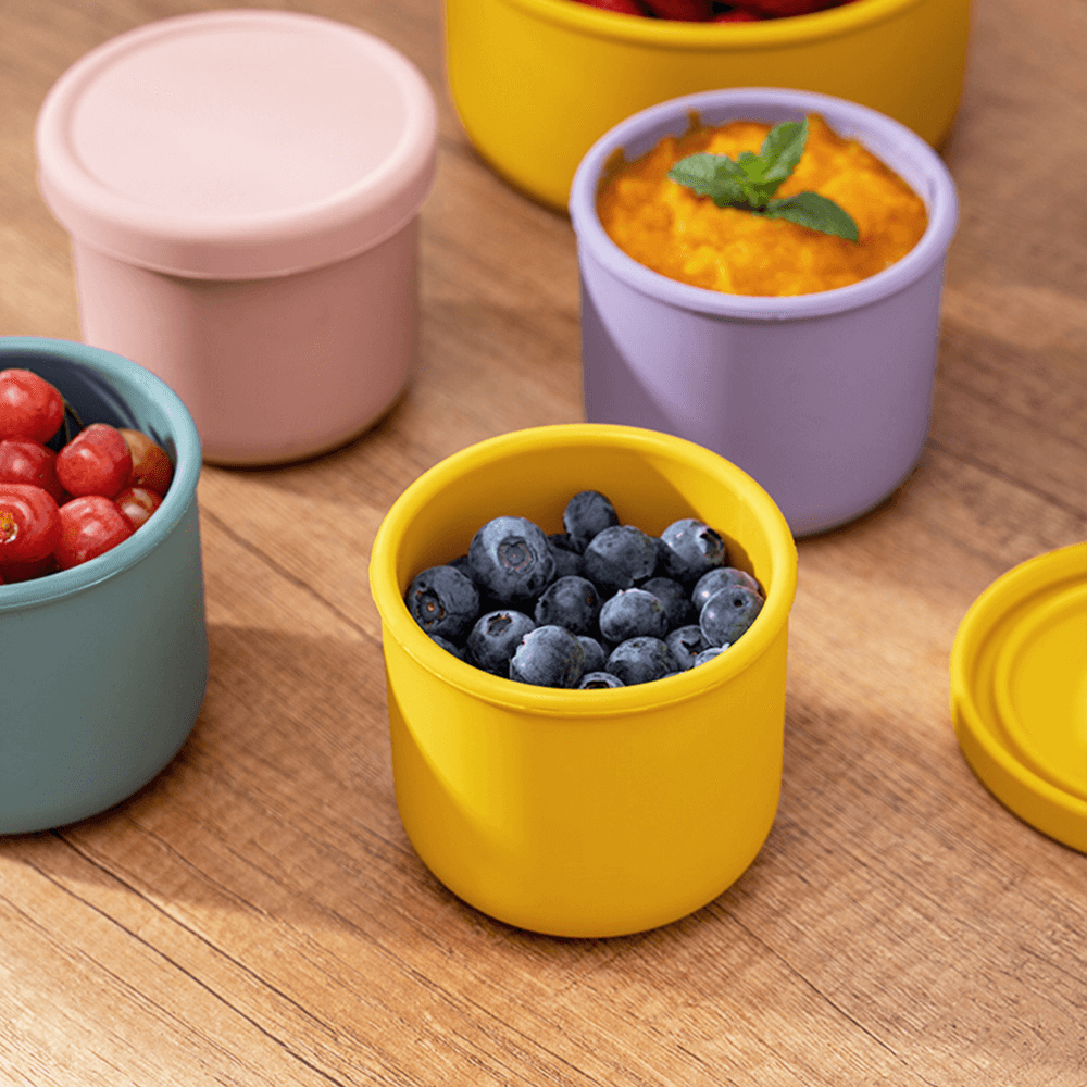 Zero Waste Food Containers With Lid Set 2 Endlessly Reusable