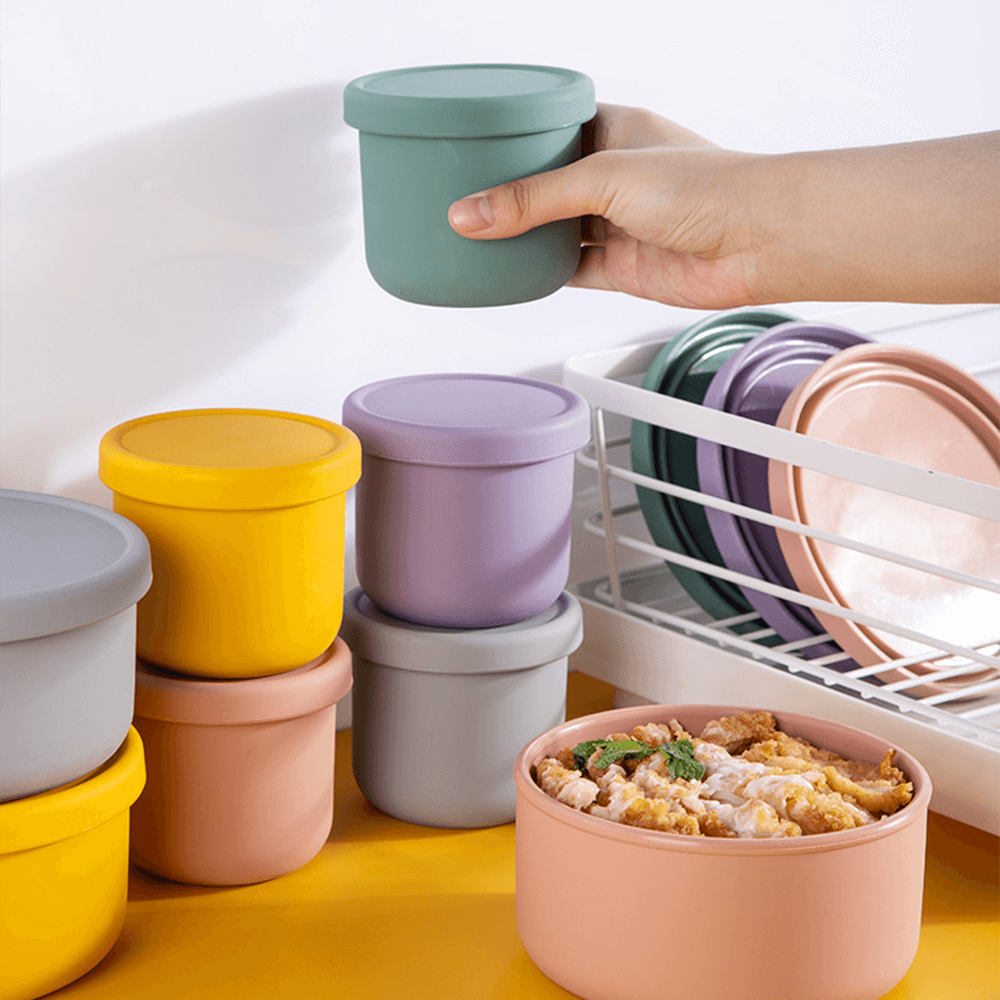 Zero Waste Food Containers With Lid Set 2 Endlessly Reusable
