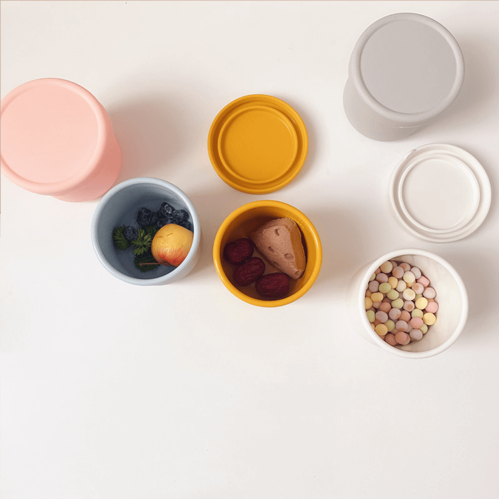 Zero Waste Food Containers With Lid Set 2 Endlessly Reusable