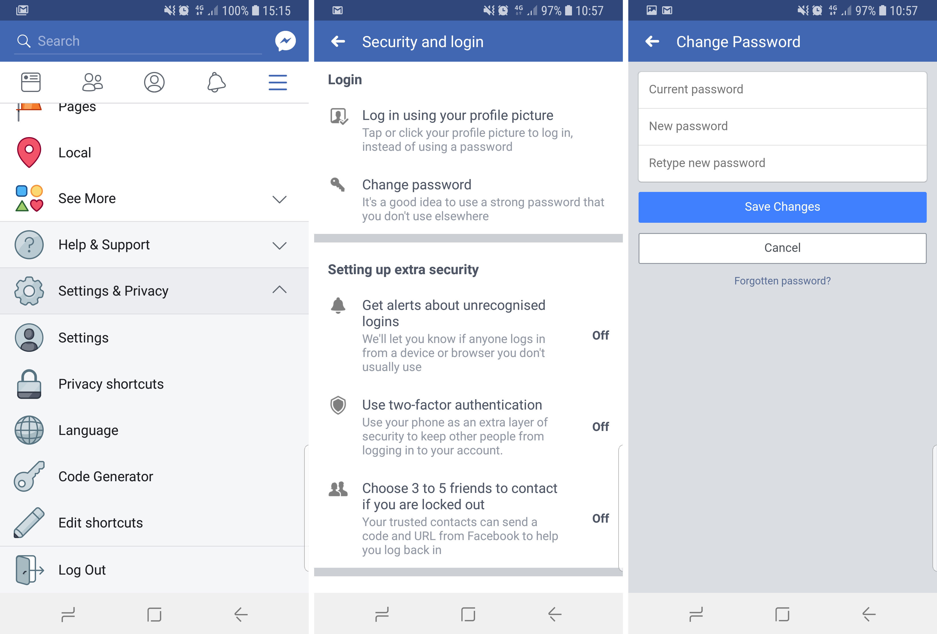 Kedu ka m gaesi kpọchie nke m Facebook Profaịlụ? ZERU