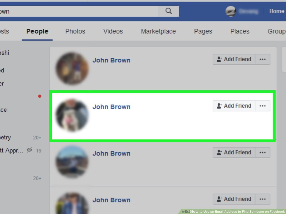 How to Find Someone on Facebook Using a Photo Zeru