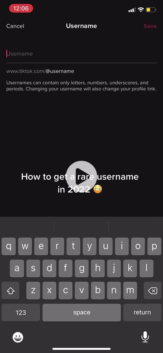 How to Get a Rare Username on TikTok Zeru