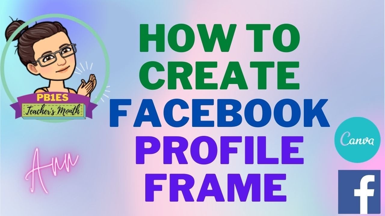 How to Make a Facebook Frame With Canva Zeru