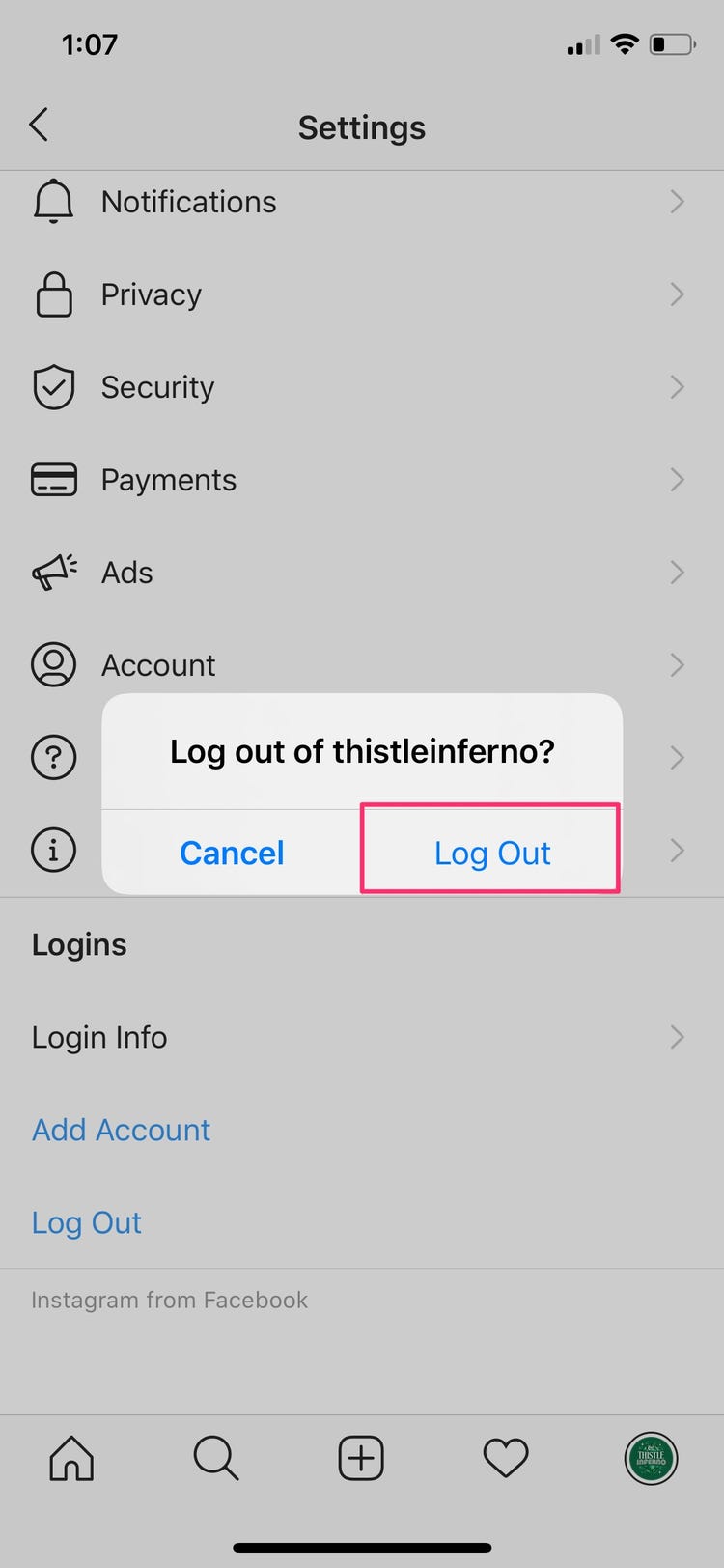 How to Remove Account From Instagram Zeru