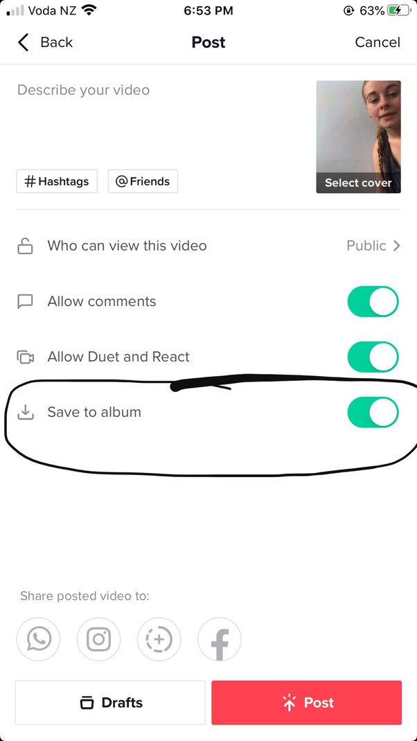 How to Save a TikTok to Camera Roll Zeru