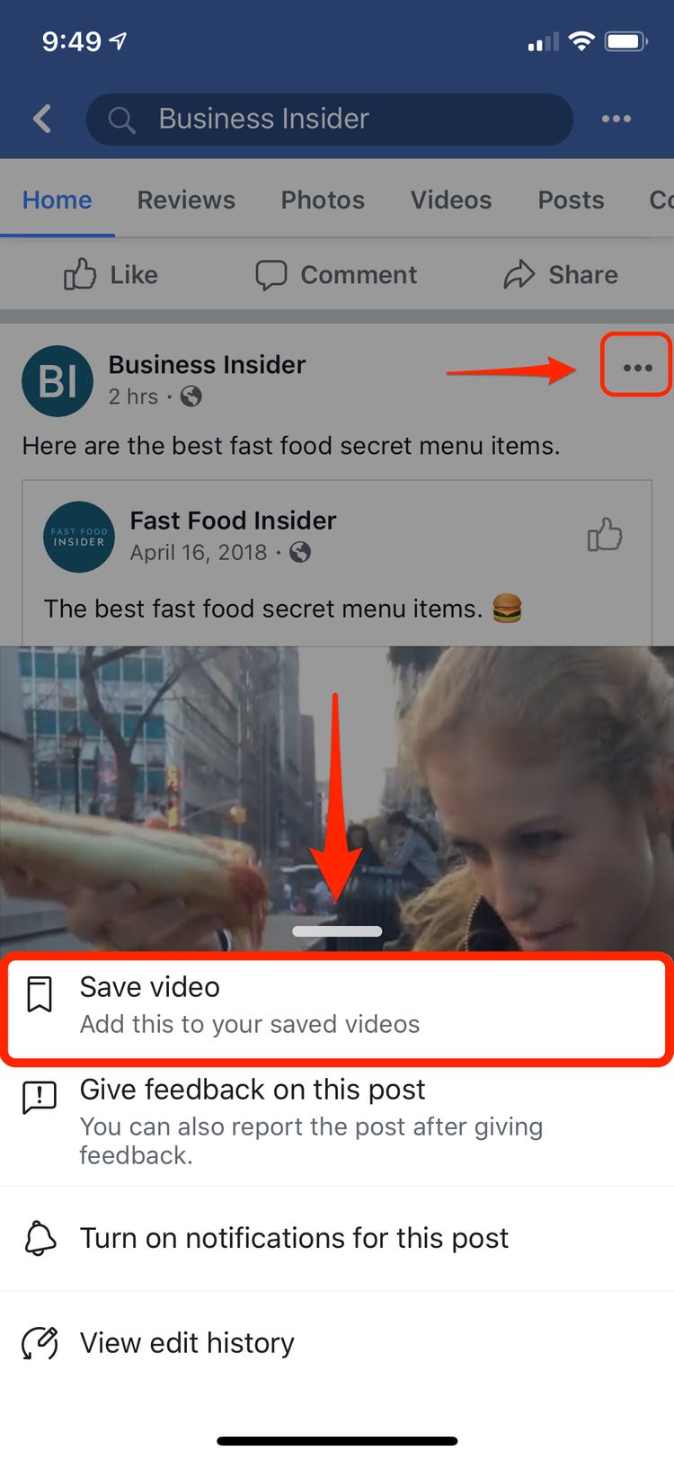How to Save a Video From Facebook Zeru