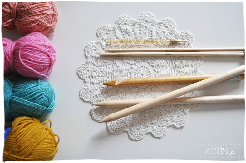 Le knook tricoter avec un crochet Zess.fr // Lifestyle . déco . DIY . Crochet designer