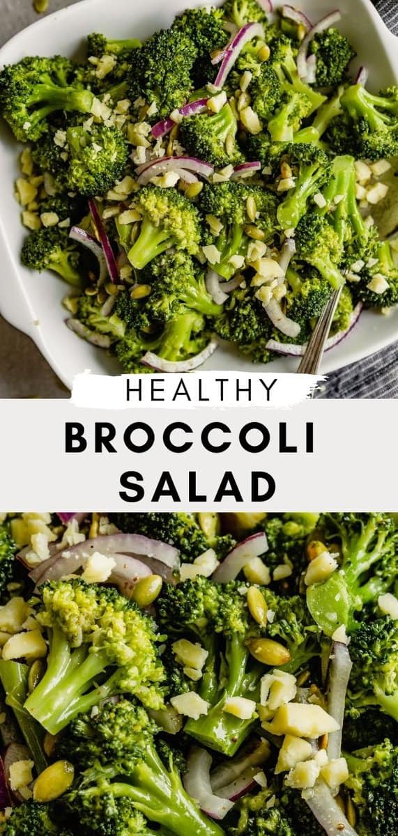 Broccoli Salad with Pepitas & Cheddar