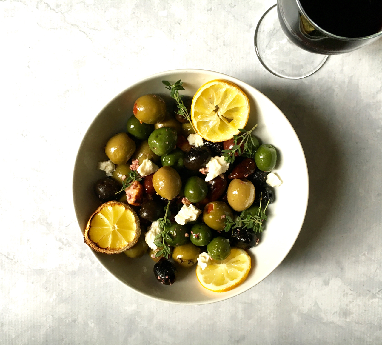 Roasted Olives With Feta And Lemon * Zesty Olive Simple, Tasty, and
