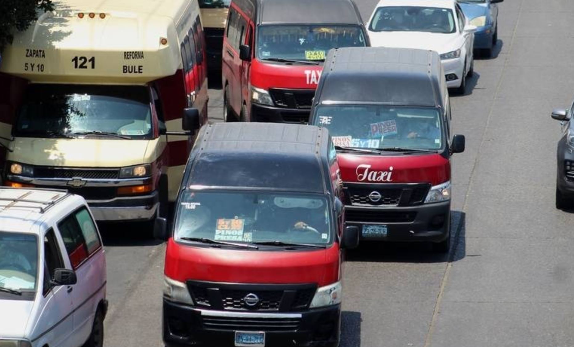 Publican declaratoria de saturación; ya no habrá nuevos taxis rojos en