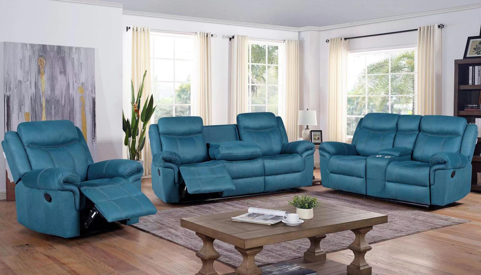 Nashville 6seater recliner Zetu Furniture
