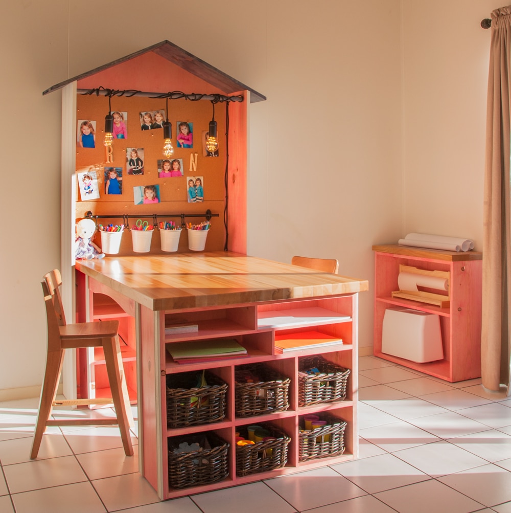 Creating the Ultimate Kid's Art Station ZevenDesign