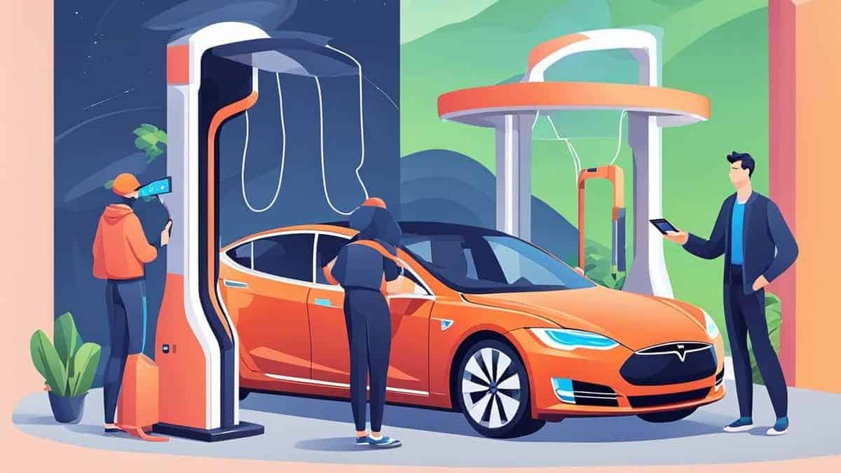 Why Do Tesla Owners Tap the Charger? Exploring the Charging Ritual