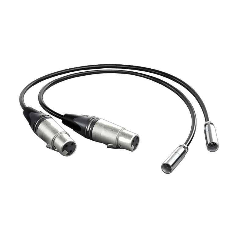 Mini XLR Adapter Cables Zevolusi