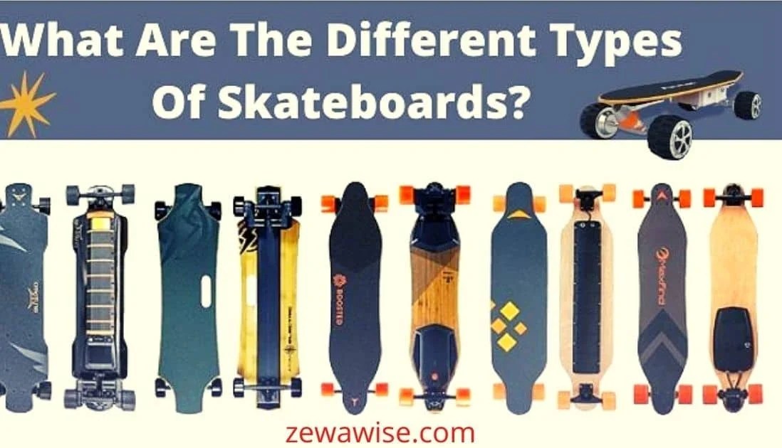 Different Types of SkateboardsZewawise