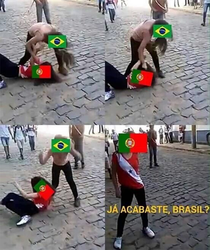 Entenda a "guerra de memes" entre Brasil e Portugal