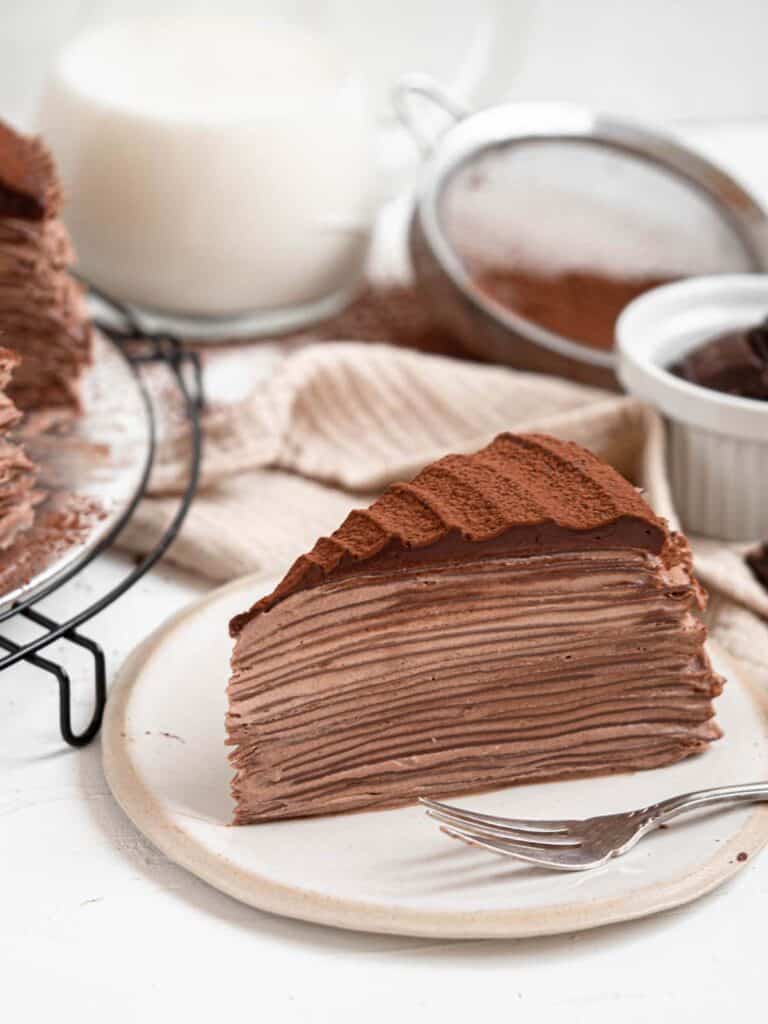 Chocolate Crepe Cake - Catherine Zhang