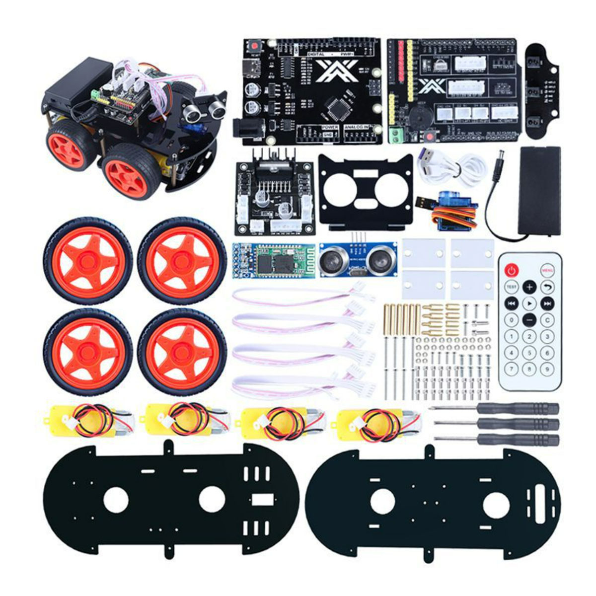 UNO Bot DIY Bluetooth Remote control Robot Kit zhelectronics China