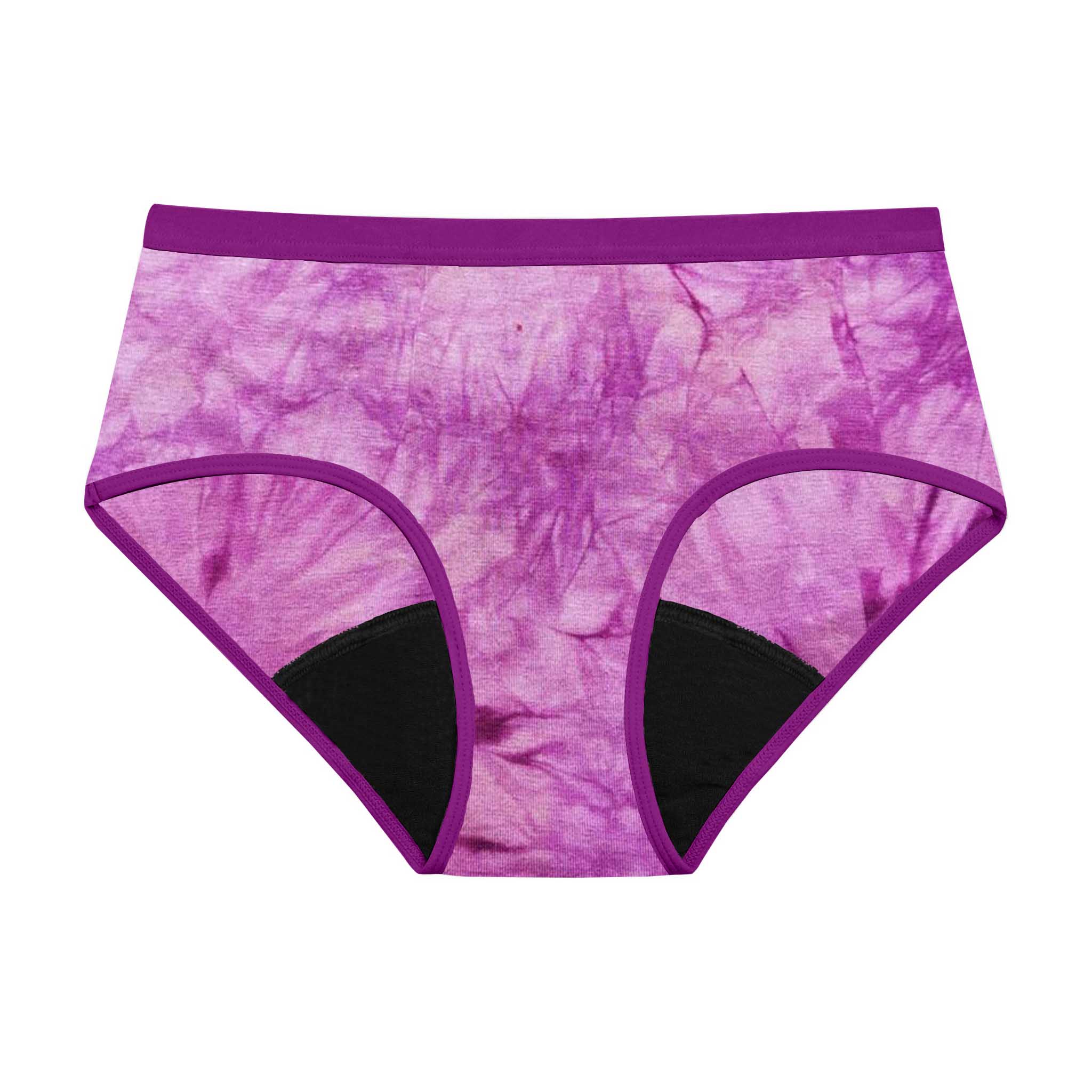 OEM Women Period Underwear Menstrual Pants Hipster Tiedye Shantou
