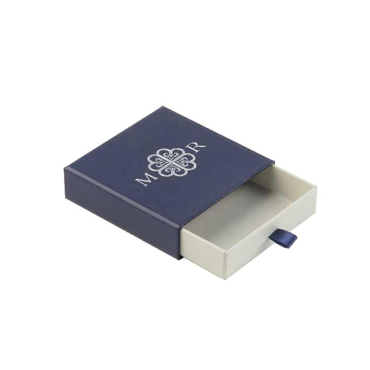 Cardboard Slide Jewelry Box Sliding Drawer Jewelry Gift Boxes