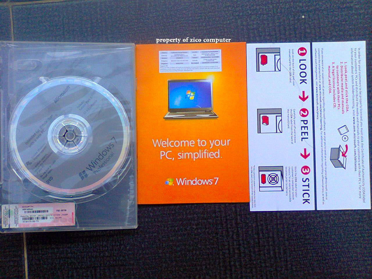 Windows 7 Professional OEM