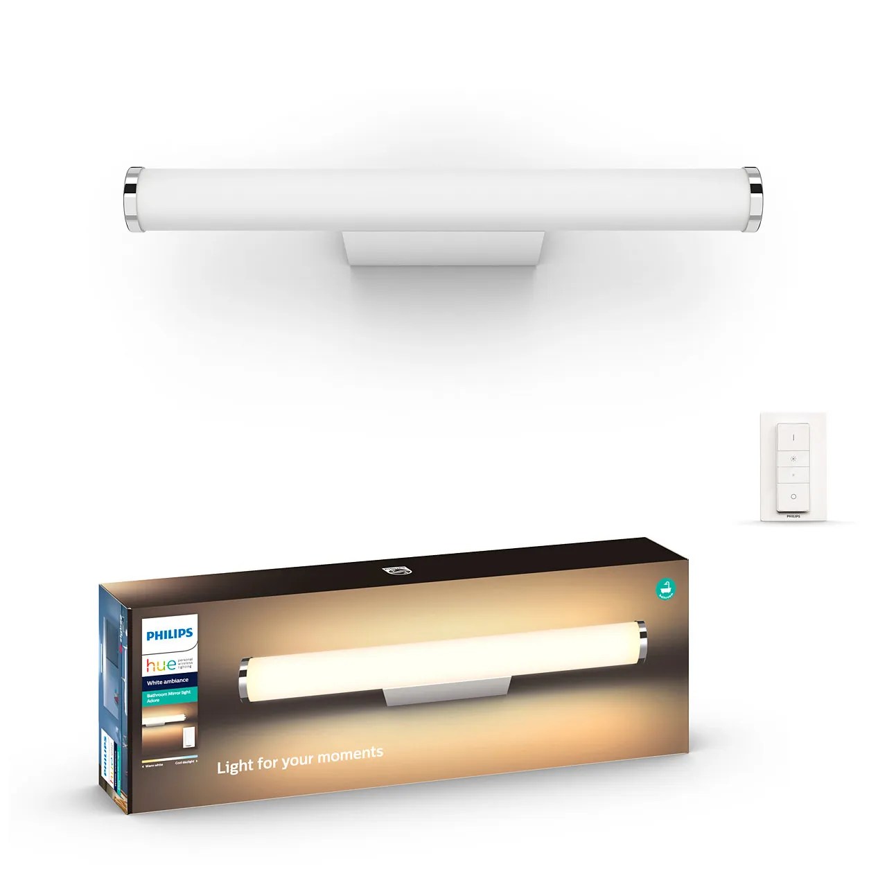 Philips Hue Adore Bathroom Mirror Light Pequeño 3402831P7 Zigbee