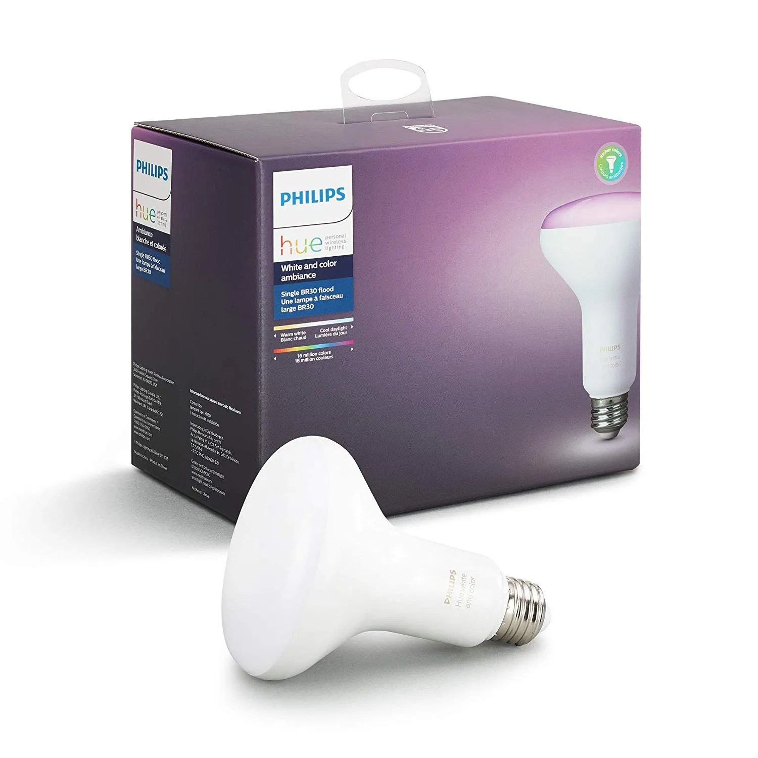 Philips Hue White and Color Ambiance BR30 Richer Colors LCT011 Zigbee