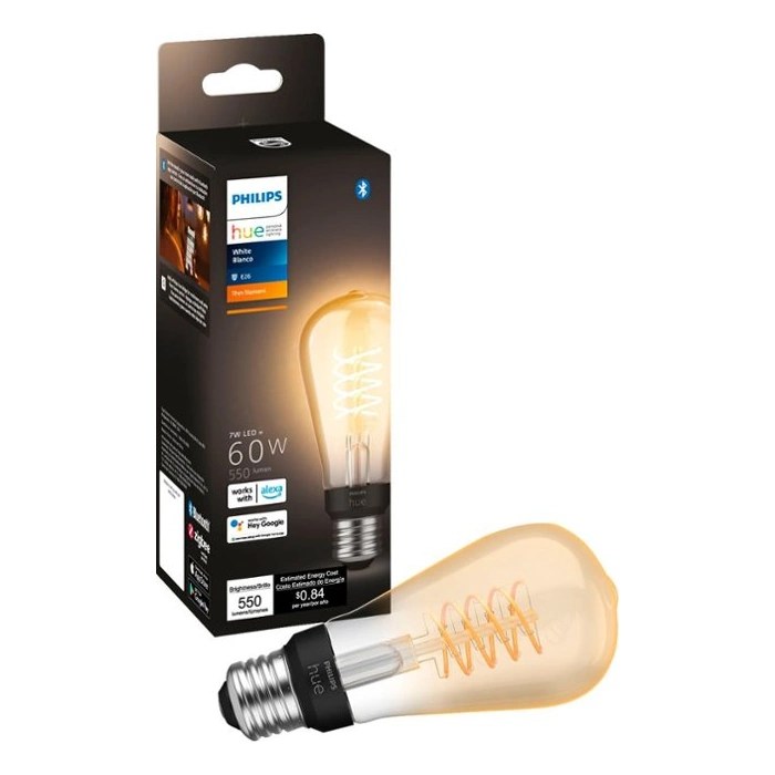 Philips Hue Single Filament Bulb ST19 Edison E26 LWV006 Zigbee