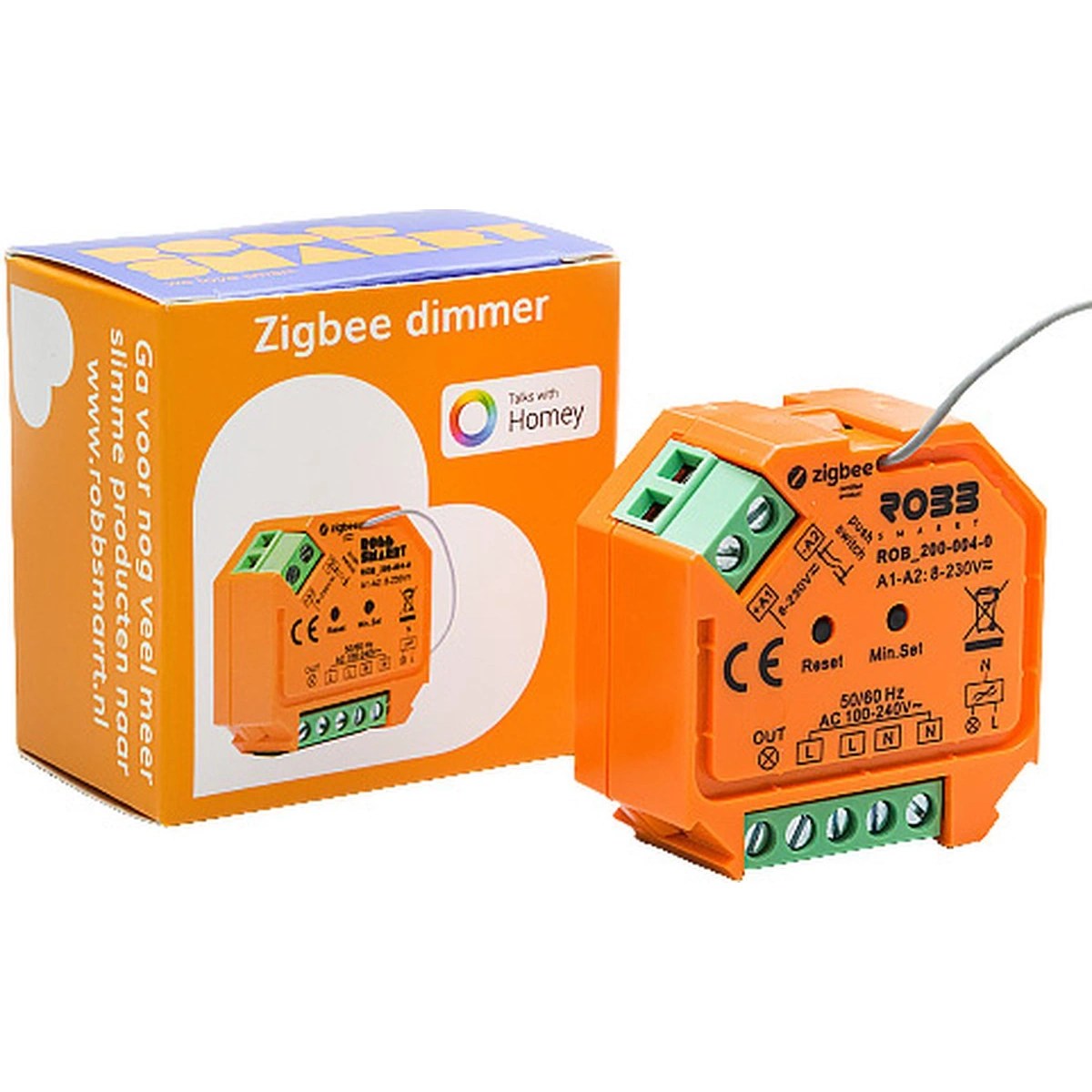 ROBB Build In AC Phase Cut Dimmer ROB_2000040 Zigbee compatibility