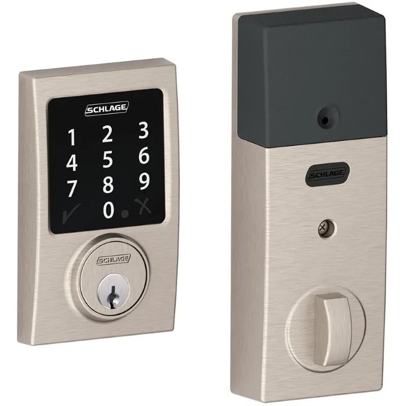 Schlage Connected Touchscreen Deadbolt Lock BE468 Zigbee compatibility