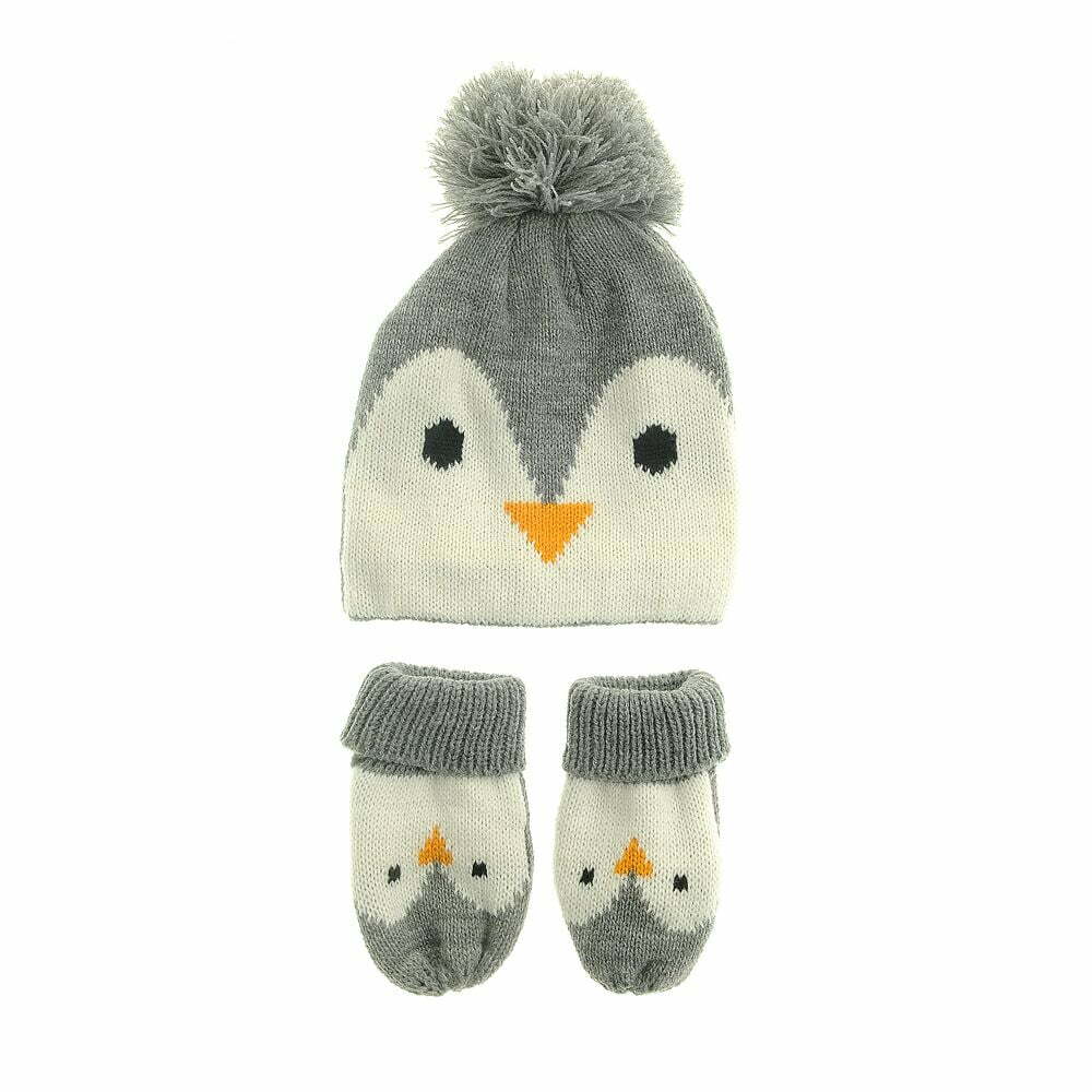 Penguin Hat and Mittens for Babies + Toddlers Ziggle