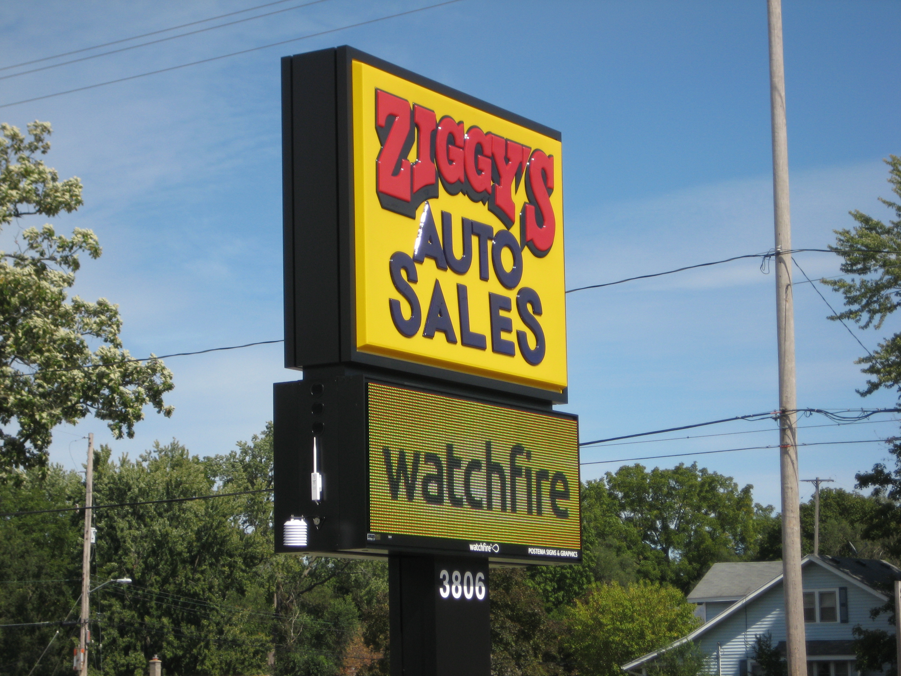 We Have a New Sign! Ziggy's Auto Sales Kalamazoo, MI