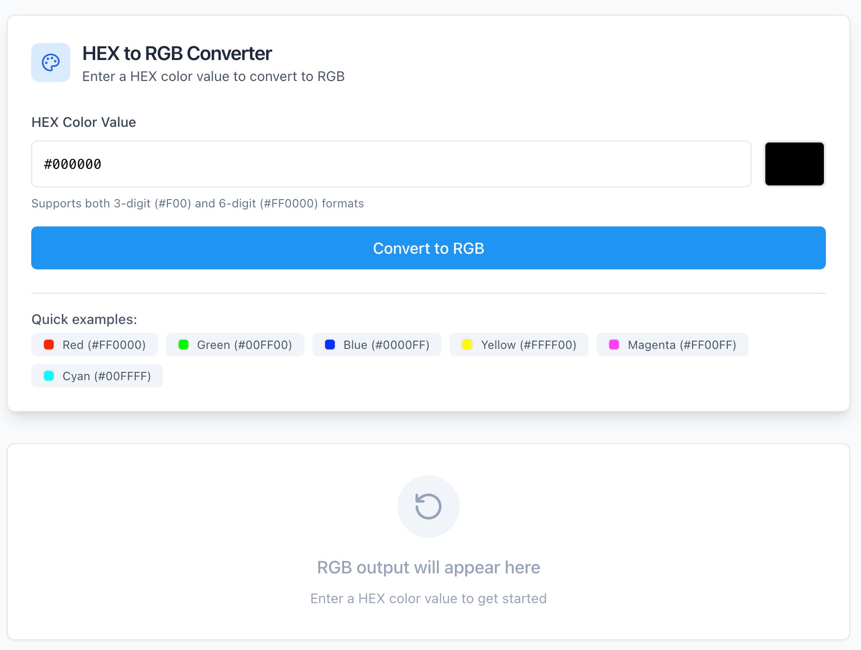 HEX to RGB Converter Zight(09)