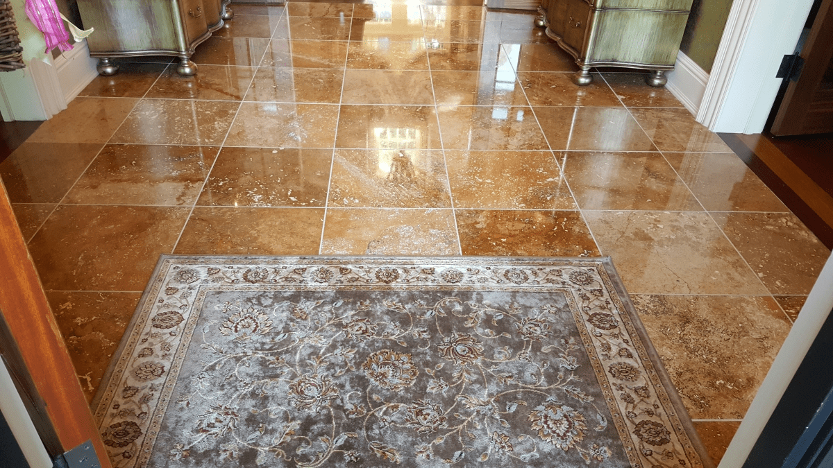 Natural Stone Floor Restoration Zig's Stone and Tile Services