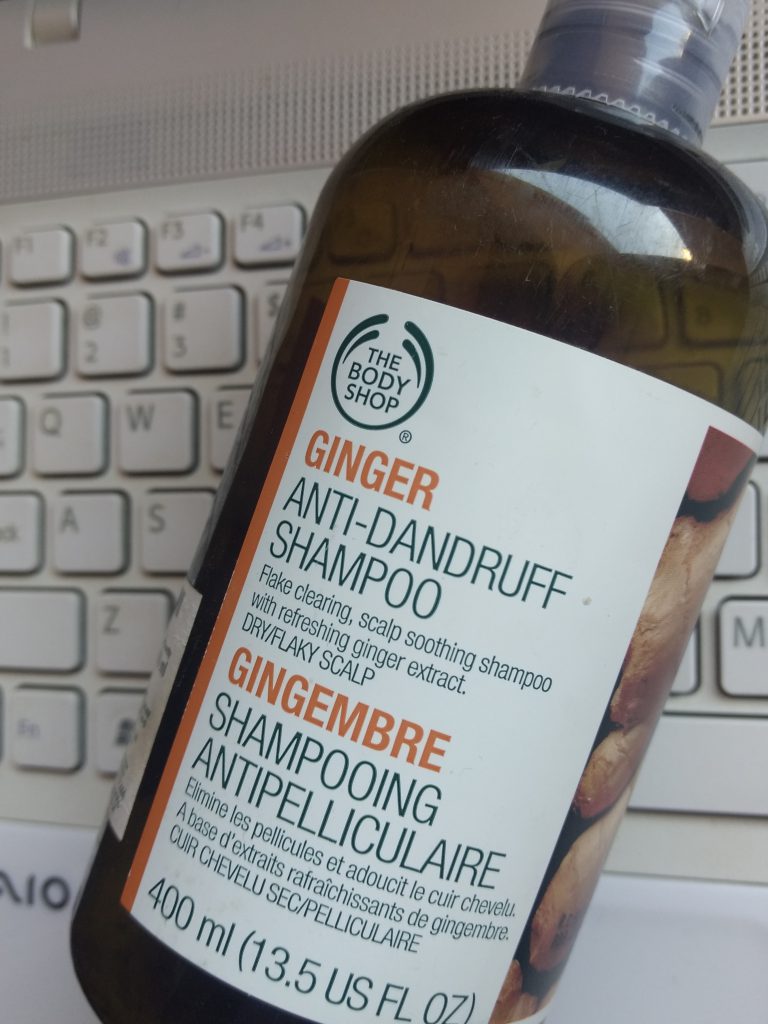 The Body Shop Ginger AntiDandruff Shampoo Review Zig Zac Mania